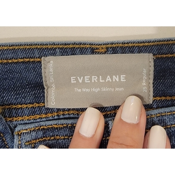 Everlane Way High Skinny Jeans size 25 - Picture 9 of 12